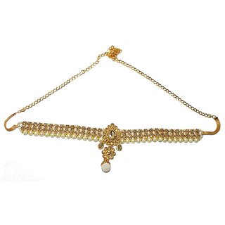 Jewels Kafe Kamar Bandh Gold Plated Belly Chain Kamarband for Women