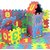 Kids Educational  Learning Puzzle Multicolor EVA Toys English Alphabets A to Z  Numbers 1 to 10 (36 Pieces)