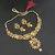 JewelMaze Brown Austrian Stone Gold Plated Necklace Set-1107957
