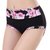 Streetkart Black Floral Midwest Bikini Panty Hipster Thongs Underwear Underpants