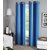 Tejashwi traders Blue patta Window curtains set of 2 (4x5)