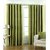 RD TREND Eyelet Light Green curtains 5 feet set of 2 (5x4 ft)- Green
