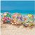 Skky bell kids colorfull Print 20 inch Inflatable Beach Ball ( Colors And Design May Vary )