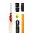 MRF Transparent Sticker Poplar/Popular Willow Cricket Bat (For Tennis Ball) Full Size Combo (Kit of 7 Items)