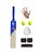 CEAT Sticker Poplar/Popular Willow Cricket Bat (For Tennis Ball) Full Size Combo (Kit of 6 Items)