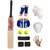 MRF Silver Sticker Poplar/Popular Willow Cricket Bat (For Tennis Ball) Size-6 Combo (Kit of 9 Items)