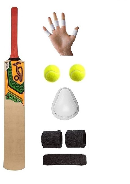 Strauss Kashmir Willow Cricket Kit Bag | Cricket Bat Set Combo with A