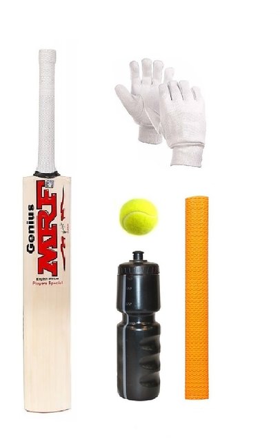 Strauss Kashmir Willow Cricket Kit Bag | Cricket Bat Set Combo with A