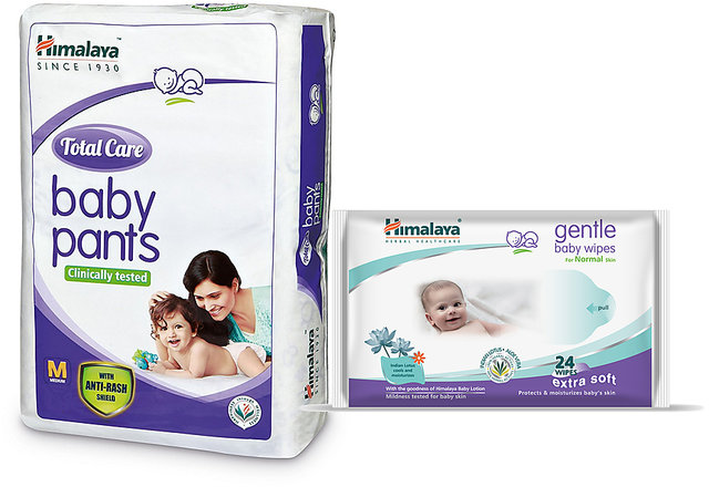 Buy Himalaya Total Care Baby Pants S 28s online at best priceDiapers