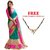 Ruchika Fashion Pink Color Latest Embroidered Designer Party Wear Collection Saree With Blouse Piece Material Cobra