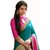 Ruchika Fashion Pink Color Latest Embroidered Designer Party Wear Collection Saree With Blouse Piece Material Cobra