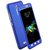Anvika ORIGINAL 100 360 Degree Motorola Moto M Front Back Cover Case WITH TEMPERED (BLUE)