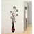Decor Kafe 'Beautiful Flower Pot' Wall Sticker (Wall covering Size - 90cm X 30cm) Color- Black (Pack of 1) (Sheet Size - 23inch x 8inch)