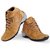 Big Fox Lace-up Casual Tan Synthetic TPR Boots For Men