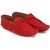 Big Fox Red Suede Leather Kiltie Tasseled Loafers For Men