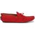 Big Fox Red Suede Leather Kiltie Tasseled Loafers For Men