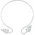 JewelMaze Silver Plated Leaf Design Cuff Necklace Set With Bracelet -1110402B
