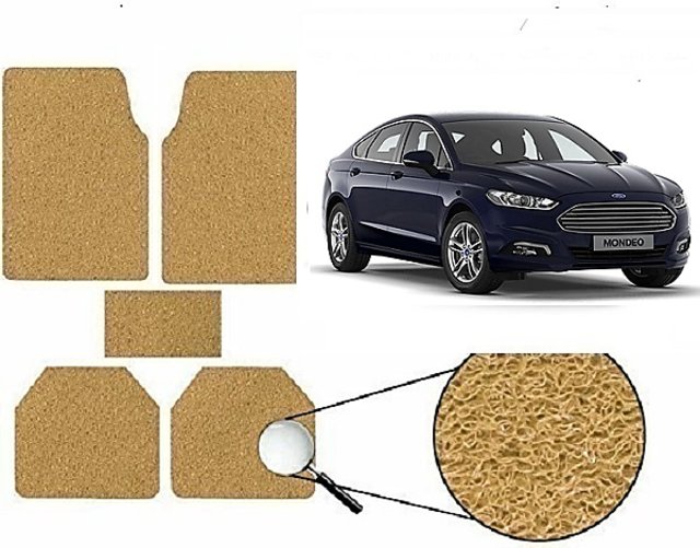 Buy Himmlisch Anti Slip Noodle Car Floor Mats Set Of 5 Beige For