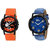 Rad Maxx Orange Blue Combo Analog Wrist Watch For Man,s