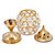 Crystal Deepak / Crystal Diya / Decorative Brass Crystal Diya