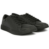 NE Shoes Black Lace up Casuals For Men