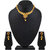 Asmitta Jewellery Gold Plated Gold Zinc Necklace set for women