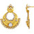 Asmitta Jewellery Gold Plated Gold Zinc Dangle Earrings For Women
