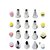 Evershine Gifts And Household Set Of 12 Cake Nozzles Cake Decoration Pastry Nozzle Stainless Steel Nozzles