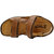 Red Chief Tan Men Casual Leather Velcro Sandal (RC0570 107)