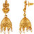 Asmitta Jewellery Gold Plated Gold Zinc Jhumkis For Women