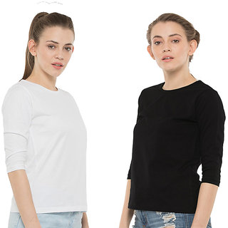 full sleeve tshirt combo women