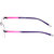 Cardon Purple Rectangular Rimless EyeGlass