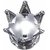 Futaba Silver Crown Tire Air Valve Cap - Pack of 4