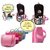 TUZECH Compact Two Way Cosmrtic Makeup Travel and Portable Toiletery Organiser Storage Bag