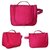 TUZECH Compact Two Way Cosmrtic Makeup Travel and Portable Toiletery Organiser Storage Bag