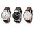 Rico Sordi Round Dial Multicolor Leather Strap Quartz Watch For Men