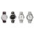 Rico Sordi Round Dial Multicolor Metal Strap Quartz Watch For Men