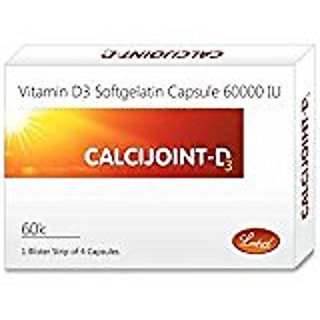 Calcijoint D3 Vitamin D3 Cholecalciferol 60000IU Capsul
