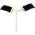 Asmitta Jewellery Gold Plated Gold Zinc Necklace set for women