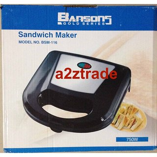 BANSONS Sandwich Maker-GOLD SERIES Mrp-42US Imported