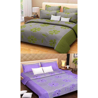 Details about   Shree jee 2 pcs Poly cotton Queen Bedsheet & 4 pcs Pillow case-b8J 104TC-b8J 