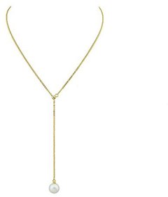 Glamour Cute Delicate Long Pearl Chain For Women & Girls