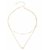 Fashion Summer Fashion jewelry Peach heart multilayer necklace Tassel Pendant necklace (RG)