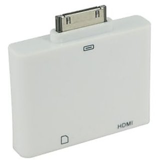 2 In 1 HDMI Dock Adapter SD Card Camera Connection Kit For Apple IPad 2 3