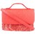 TARUSA Red Cotton Abstract  Sling Bag For Women