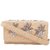 TARUSA Beige Suede Embroidered Motif Sling Bag For Women