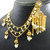Rabbi Gold Finish Hanging Antique Bahubali Pearl Earcuff Earchain Earring