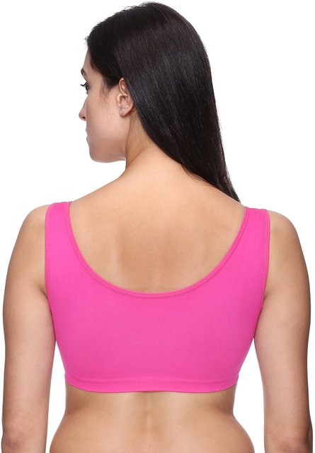 Buy Air Bra Sports Bra Stretchable Non Padded And Non Wired Seamless Bra For Women S And Girls Free Size Size 28 To 36 Online Get 63 Off
