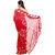 Pink Courtyard Red Printed Georgette Saree For Women