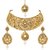 Aabhu Gold Plated Gold Alloy Kundan Necklace Set For Women